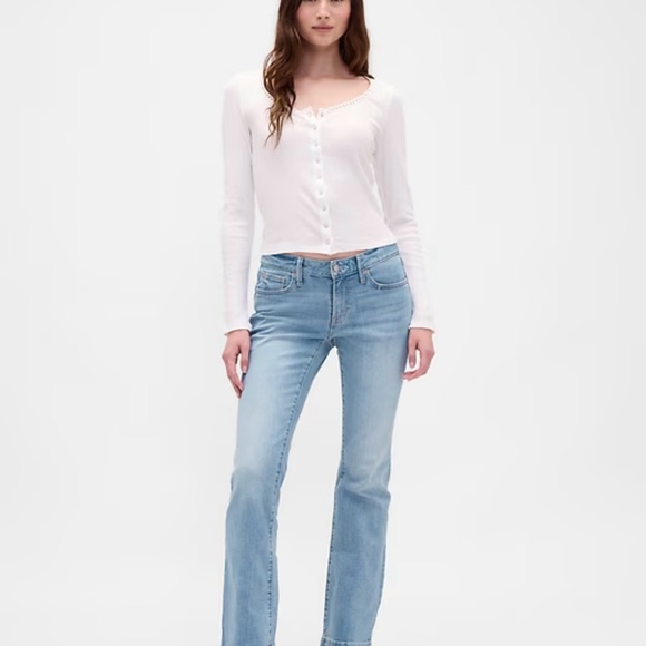 Gap #780797 - Low Rise Long & Lean Jeans - Pick Yours ~ BNWT, SEALED, New $89.95 - Picture 2 of 13